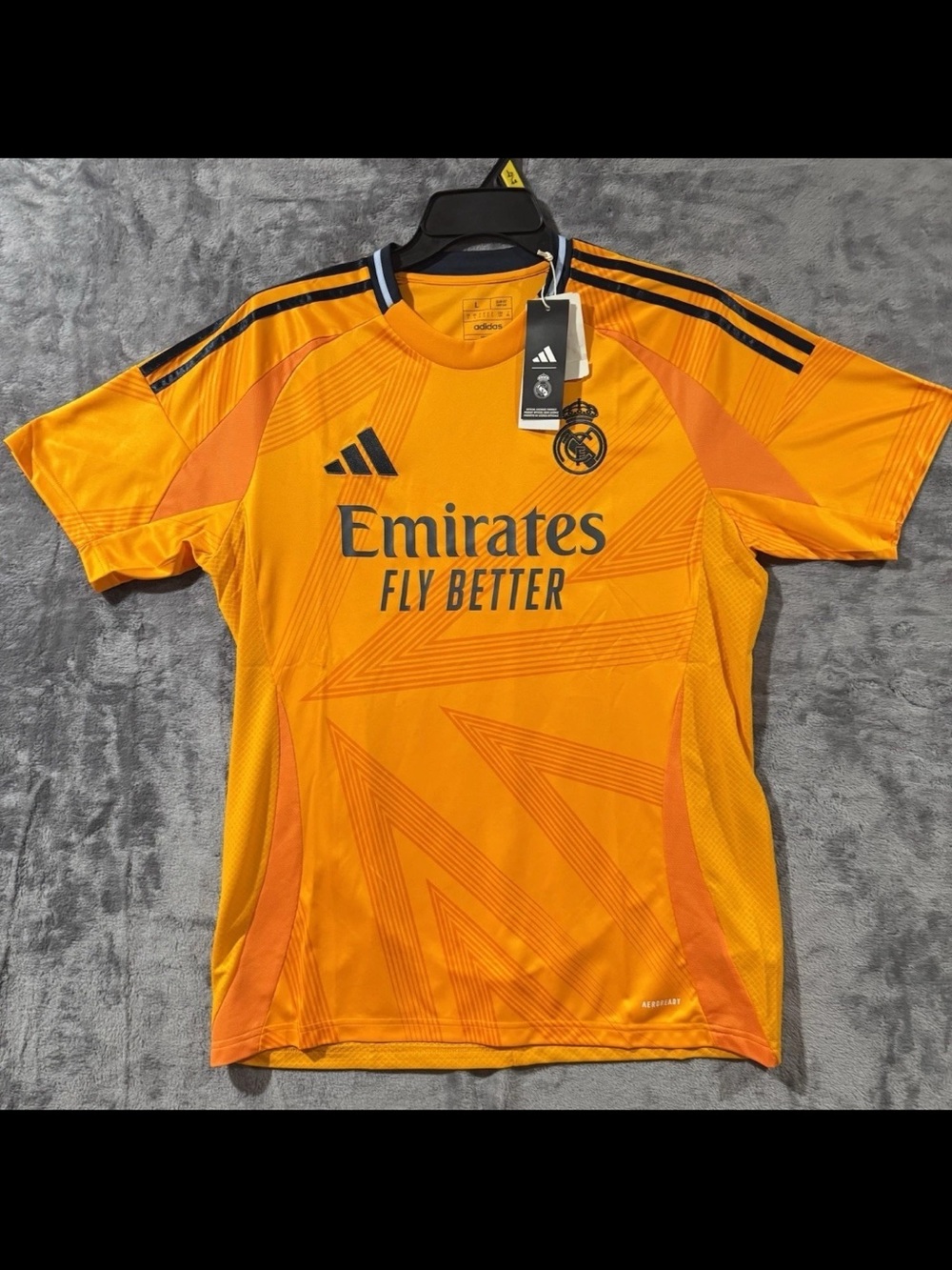 Adidas Real Madrid 24/25 Away Soccer Futbol Jersey [IU5013] Men's Sz Large NEW